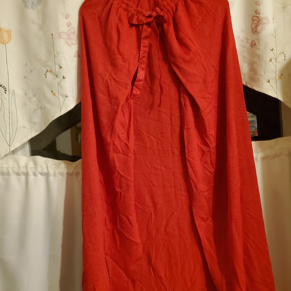 Devil cape and headpiece